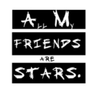 All My Friends are Stars logo.png