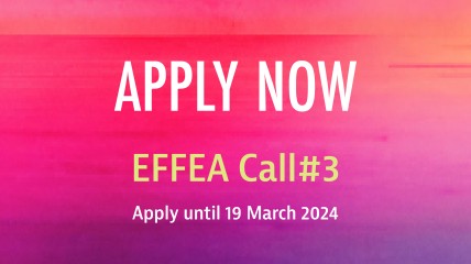 EFFEA Call #3: Apply now!