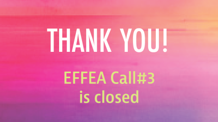 EFFEA Call #3: Thank you!